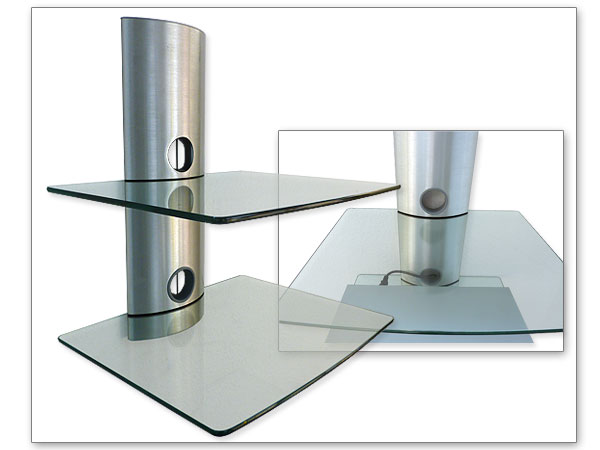 PLAYER WANDHALTERUNG BLURAY DVD ANLAGE RECEIVER TRÄGER REGAL HALTERUNG