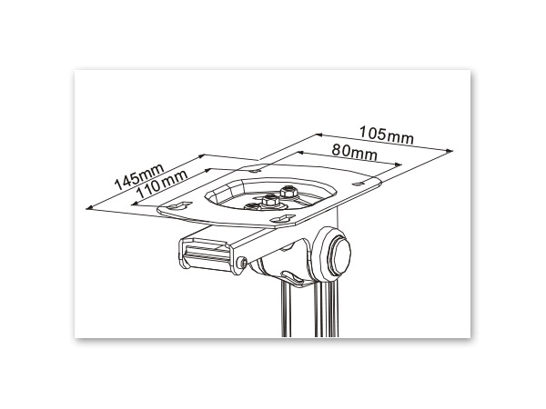 Dachschräge Schrägdach Dach Decken Halterung Fernseher LED LCD Plasma